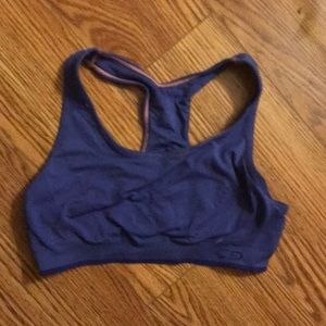 Blue sports Bra